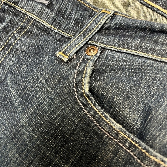 Abercrombie & Fitch Stylish Blue Boot Cut Jeans for Women size 8S - Picture 11 of 11